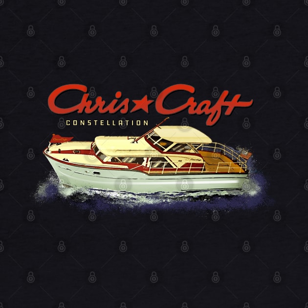 Chris Craft Constellation by Midcenturydave